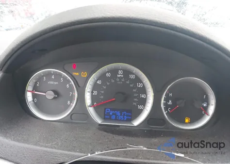 2009 Hyundai Sonata Gls z USA, uszkodzony, nr VIN 5NPET46C29H479527